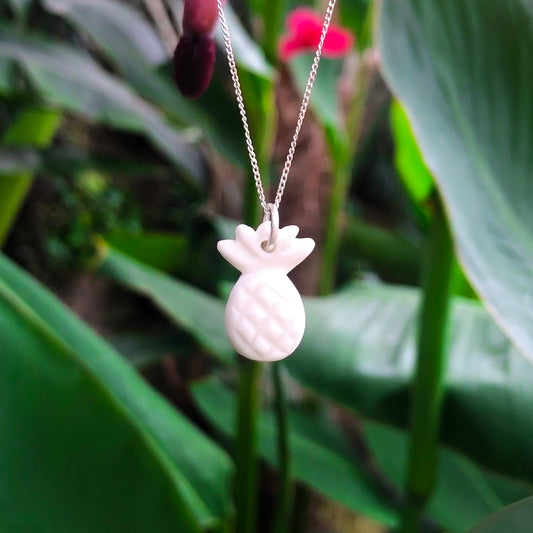 Heart and Wilde Porcelain Pineapple Necklace